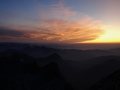 Zonsondergang vanop de Girenspitz