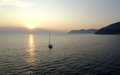 Manarola zonsondergang