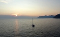 Manarola zonsondergang