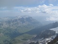 Clariden: uitzicht richting Glärnisch