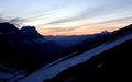 Klausenpass zonsopgang