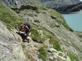 Beklimming van de Passo Grandinagia