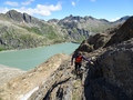 Boven het Lago dei Cavagnöö