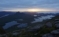 Cùl Mòr zonsondergang