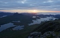 Cùl Mòr zonsondergang