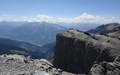 Uitzicht richting Walliser 4000ers