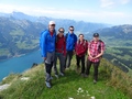 Leistchamm met LUUHC hikers