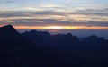 Zonsondergang vanop de Fronalpstock