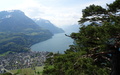 Brunnen en de Vierwaldstättersee
