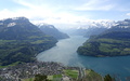 Brunnen en de Vierwaldstättersee
