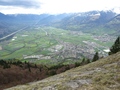 Sargans vanop de Follaplatten
