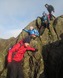 Afdaling van Dow Crag