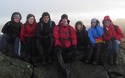 Groepsfoto op Dow Crag (met mij)