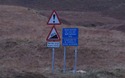 Hardknott Pass verkeersborden