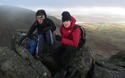 Kevin en Stephen op Dow Crag