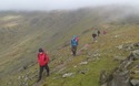 Wandelpad nabij Brim Fell