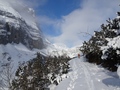 Uitzicht richting Piz Dolf