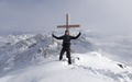 Stijn op de Flüela Schwarzhorn