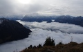 Urnersee in de wolken