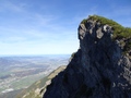 Hoog boven het Rheintal