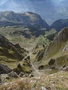 Steile wanden richting Seeztal