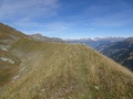 Grassige moraine