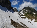 Traverse richting Alvier