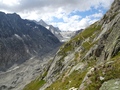 Nesthorn, Oberaletschgletscher, Panoramaweg Oberaletsch