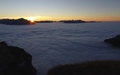 Niederhorn zonsondergang