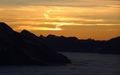 Niederhorn zonsondergang