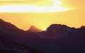 Niederhorn zonsondergang (Le Rubli, Chumigalm)