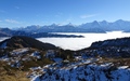 Uitzicht richting Berner Oberland