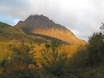 Tryfan in het ochtendgloren