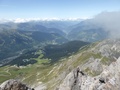 Uitzicht richting Moutiers
