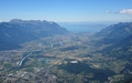 Uitzicht richting Lac Léman