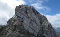 Graustock Klettersteig, afdaling
