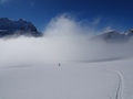 Beklimming van de Grindelgrat