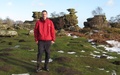 Stijn in Brimham Rocks