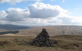 Uitzicht richting Ingleborough en Whernside