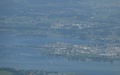 Sleep- en zweefvliegtuig boven Rapperswil