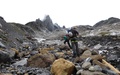 Onderweg bij de Spannorthütte