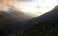 Uitzicht van de Spannorthütte 3