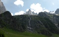 Waterval met Gross Spannort