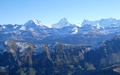 Wetterhorn, Schreckhorn, Finsteraarhorn