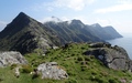 Croaghaun en Benmore vanop Achill Head