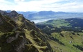 Blik richting Thunersee en Stockhorn