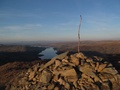 Sheffield Pike bij zonsondergang