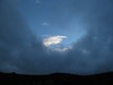 Nog even wat blauwe lucht voor de nacht valt