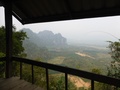 Vang Vieng: uitzicht vanop Pha Ngeun