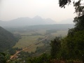Vang Vieng: uitzicht vanop Pha Ngeun
